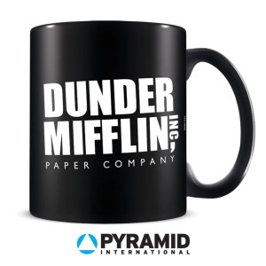 MGB27645 The Office dunder mifflin black mug